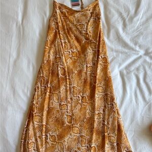 Snake Print Mini dress from Billabong. New with tags